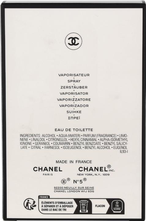 Image du produit Chanel N°5 L'Eau (Eau de toilette, 35 ml)