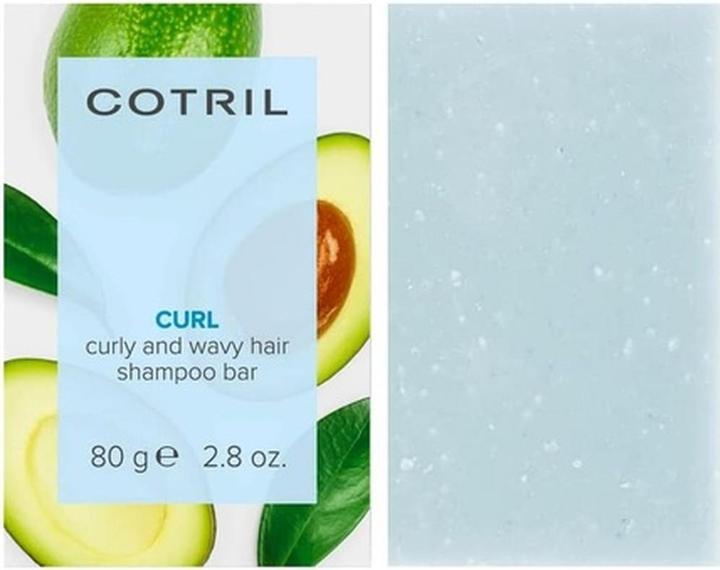 Actual product image Cotril Curl Shampoo Bar 80g for Curly Hair (Solid shampoo, 80 g)