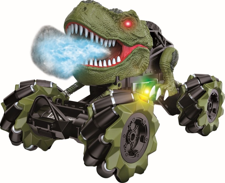 Immagine prodotto Lexibook CROSSLANDER Tirex - Veicolo dinosauro telecomandato, ricaricabile, effetti luminosi e sonori