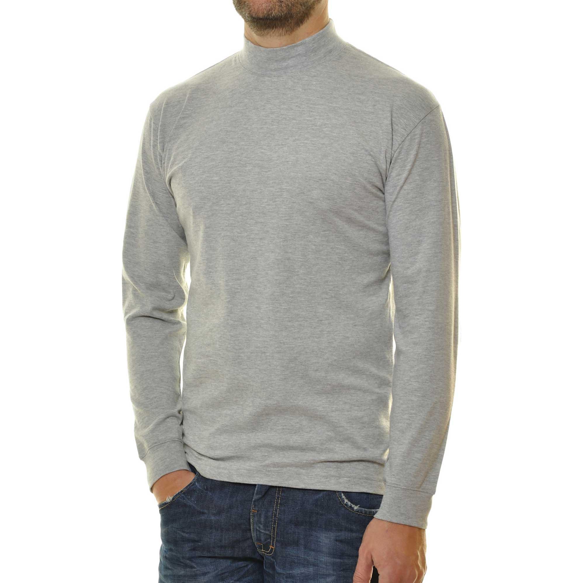 Thumbnail - Ragman, Herren, Pullover, Longsleeve Casual Bequem sitzend, Grau, (XL)