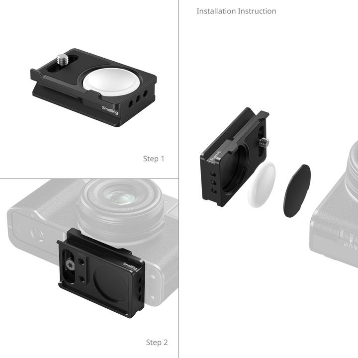 Image du produit SmallRig Arca-Swiss Montageplatte für AirTag für FUJIFILM