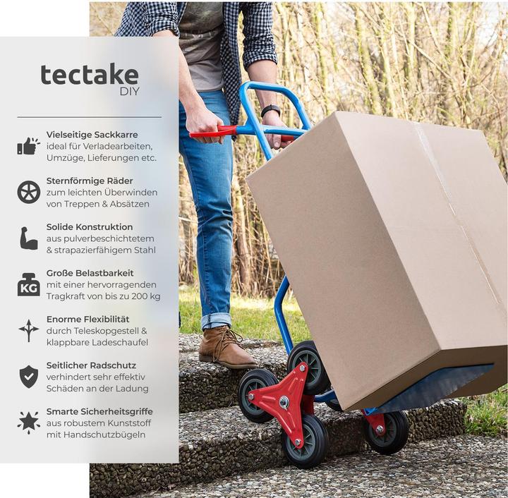 Image du produit tectake Diables d'escalier (100 kg)