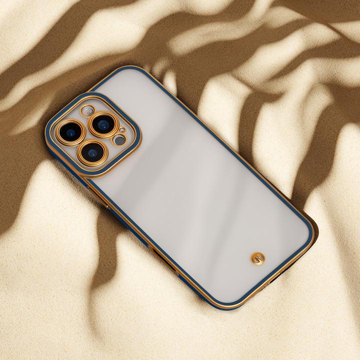 Produktbild OEM Silky Gold case for Samsung Galaxy S25 blue (Samsung Galaxy S25)