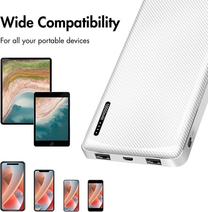 Produktbild LogiLink PA0328WRF (10000 mAh, 12 W, 37 Wh)