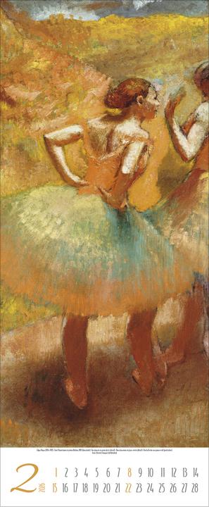 Produktbild Impressionisten 2026 (28.5 x 69 cm)
