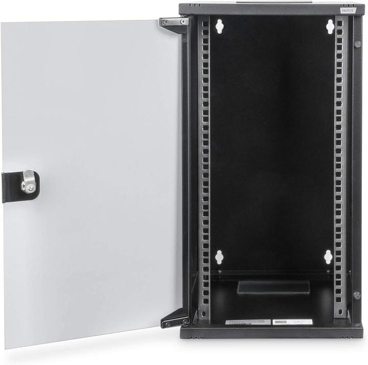 Produktbild Digitus Wandgehäuse 254 mm (10") - 312x300 mm (BxT) (12 HE, 10 Zoll Rack)