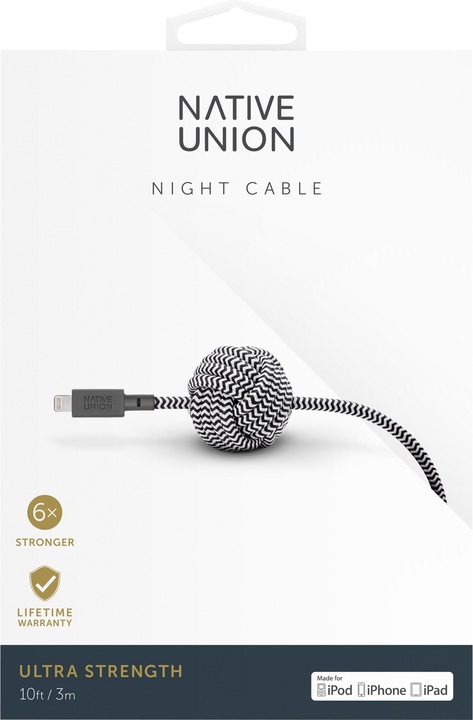 Actual product image Native Union Night Cable (3 m, USB 2.0)