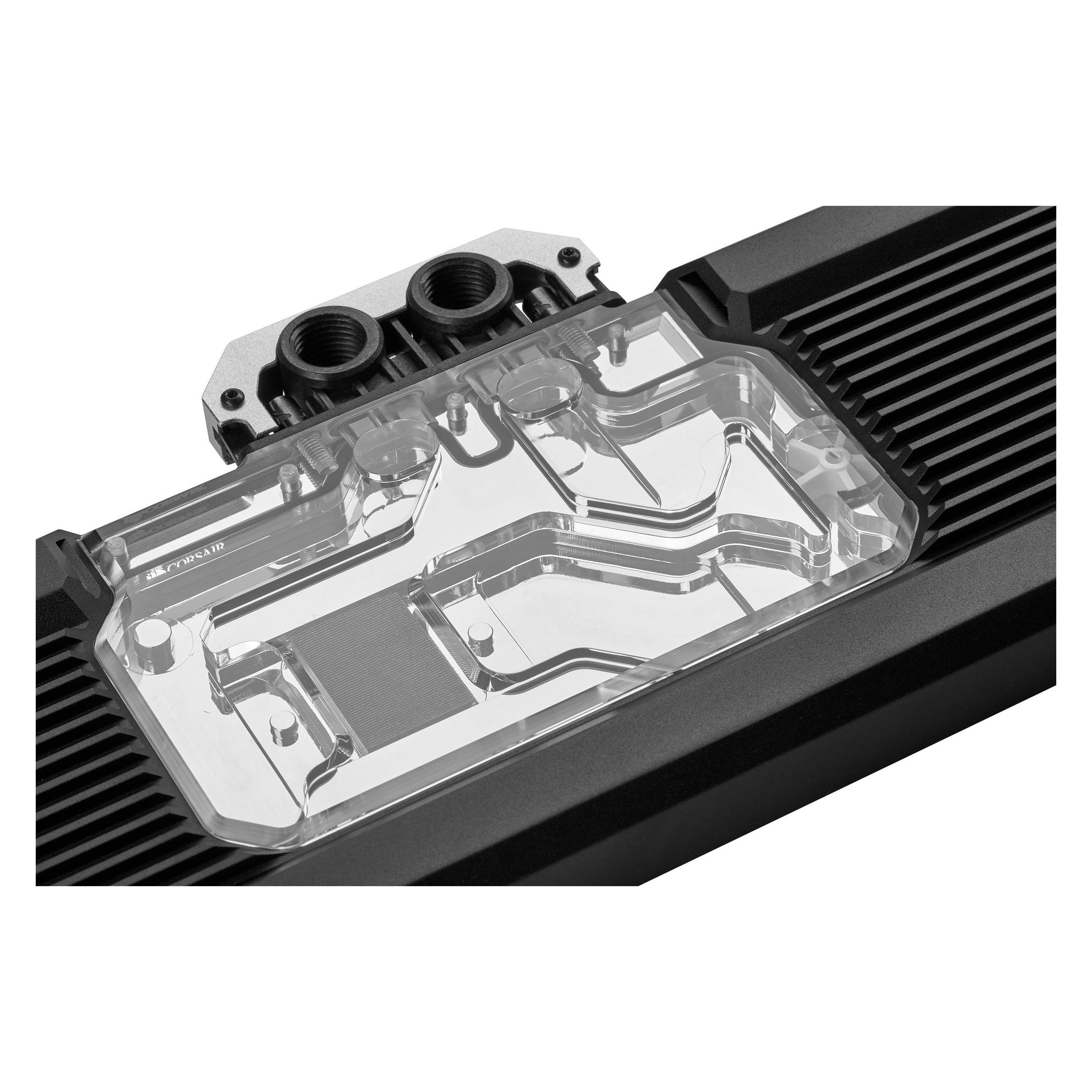 Corsair Hydro Series XG3 RGB Hybrid – Waterblock Ibrido Per AMD Radeon 7900XT/XTX, Nero, Multicolor - 2