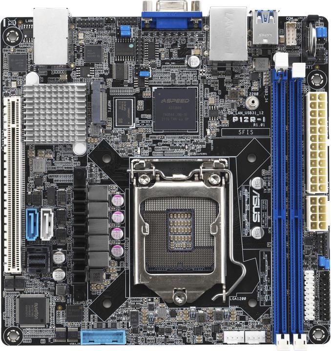 Produktbild ASUS Server P12R-I/A10 (LGA 1200, Intel C252, ATX)