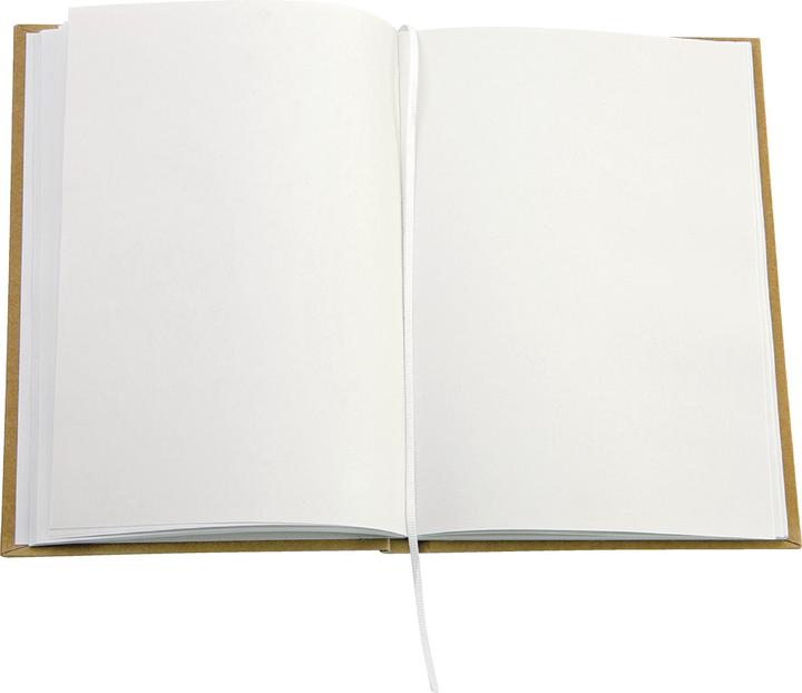 Immagine prodotto VBS Libro, copertina in cartapesta, 200 pagine bianche, 70 g/m², DIN A5 (A5, Copertina rigida)