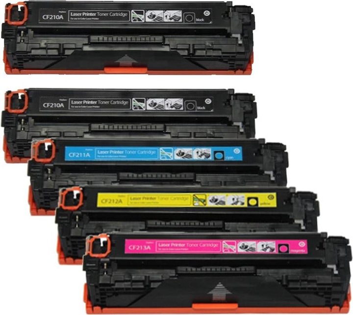 Immagine prodotto Hermex Toner compatibile per Canon i-SENSYS MF628cw (M, Y, FC, C)