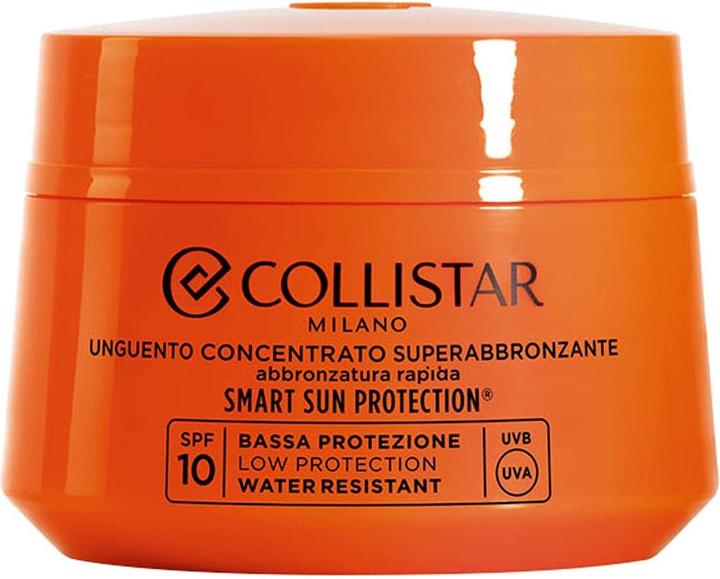Actual product image Collistar Supertanning Concentrate Unguent (Suntan cream, Up to SPF 10, 200 ml, 0.15 g)