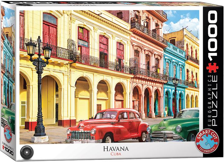 Actual product image Eurographics Havana, Cuba (1000 pieces)