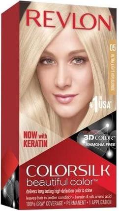 Actual product image Revlon Professional COLORSILK ink #05-rubio ceniza ultra claro (05)