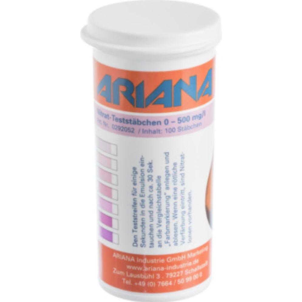 Ariana Messstäbchen TRGS 611 Nitrat-Gehalt 0-500 mg/l 100 St. (0292052)