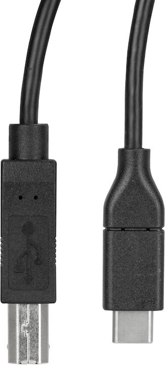 Actual product image StarTech USB-C to USB-B printer cable (3 m, USB 2.0)