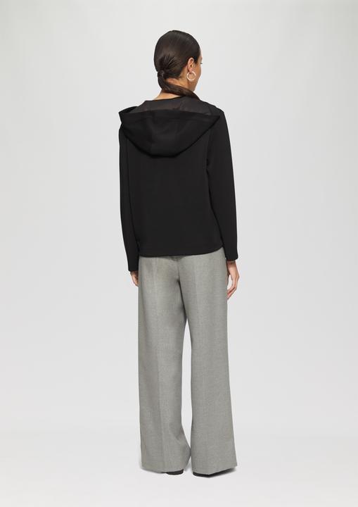 Immagine prodotto S.Oliver Sweatshirt Kapuzenshirt aus Sweat mit Satin-Details (36)