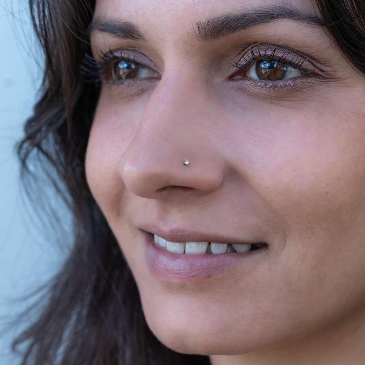 Produktbild Bijouteria Nasenpiercing (Silber 925, Kristall)