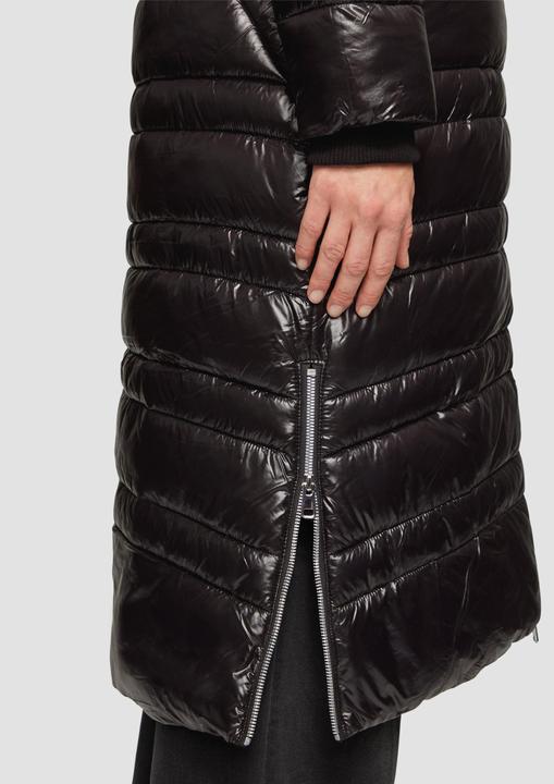 Immagine prodotto S.Oliver Outdoor-Mantel Steppmantel mit abnehmbarem Kunstfell-Kragen