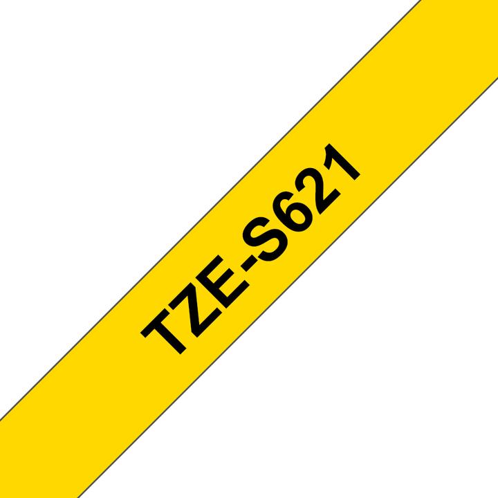 Produktbild Brother Tze-S621 (0.90 cm, Gelb, Schwarz)