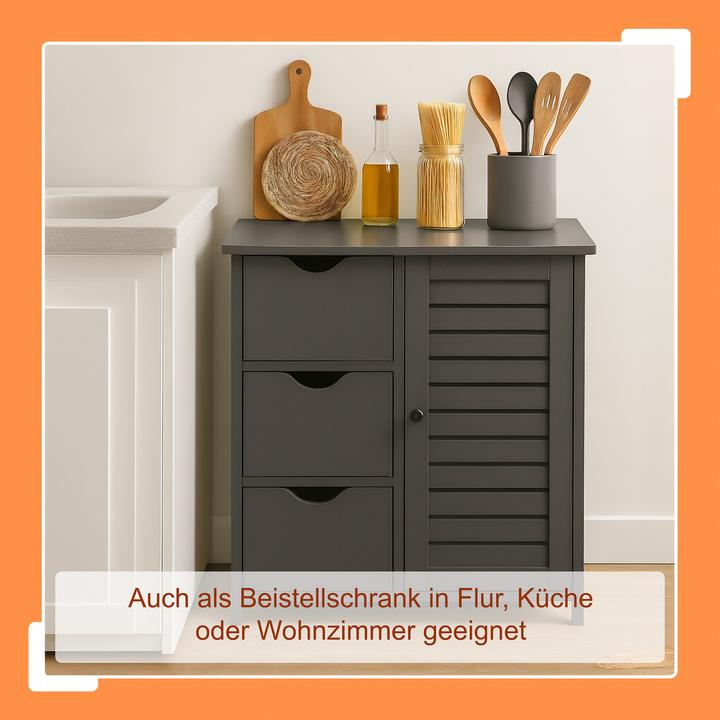 Produktbild Relaxdays Badezimmerschrank (60 x 30 x 80 cm)