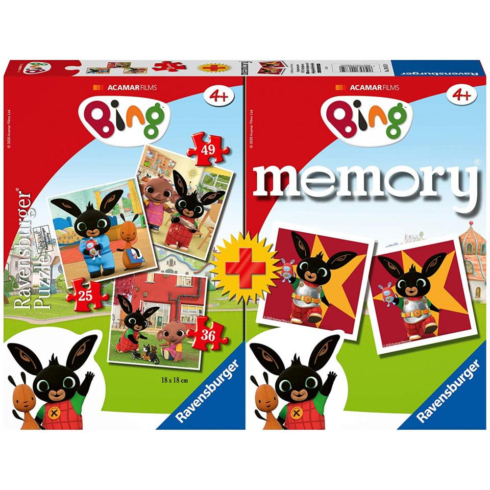 Ravensburger Multipack - Memory + 3 Puzzle: Bing