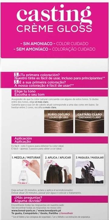 Image du produit L'Oréal Paris CASTING CREME GLOSS #600-rubio oscuro (Homme blond)