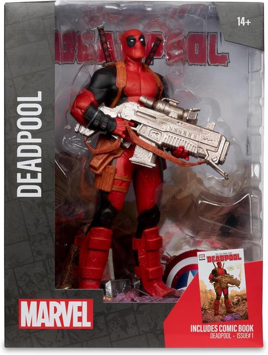 Actual product image McFarlane Marvel Collection PVC Statue 1/6 Deadpool (Deadpool #1) 27 cm