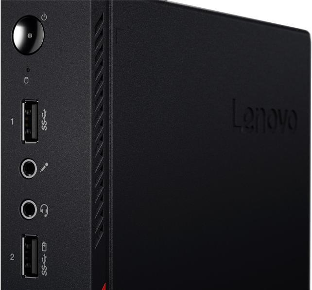 Produktbild Lenovo ThinkCentre M715q 2nd Gen (AMD Ryzen 5 2400 GE, 8 GB, 0.26 TB)
