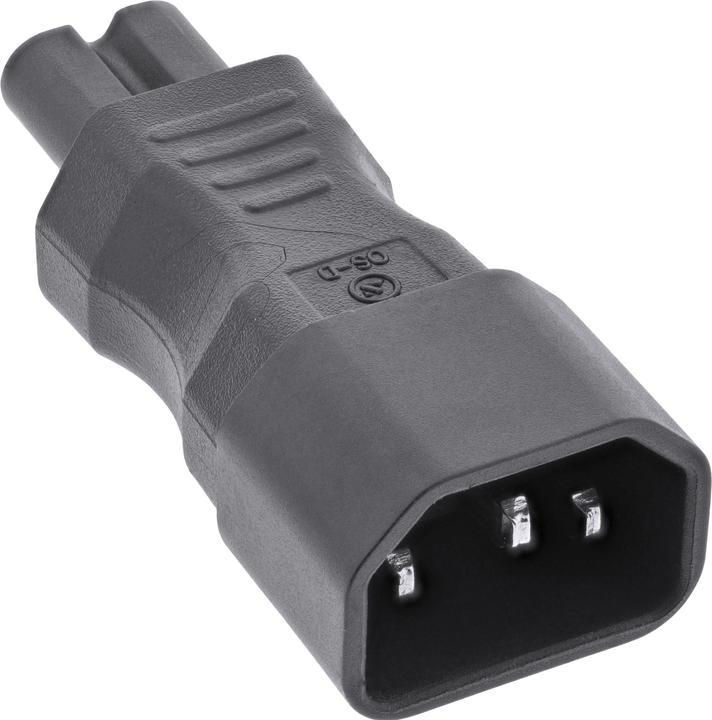 Immagine prodotto InLine Adattatore di rete IEC 60320 C14 / C7 (C7, C14, C14, C7)