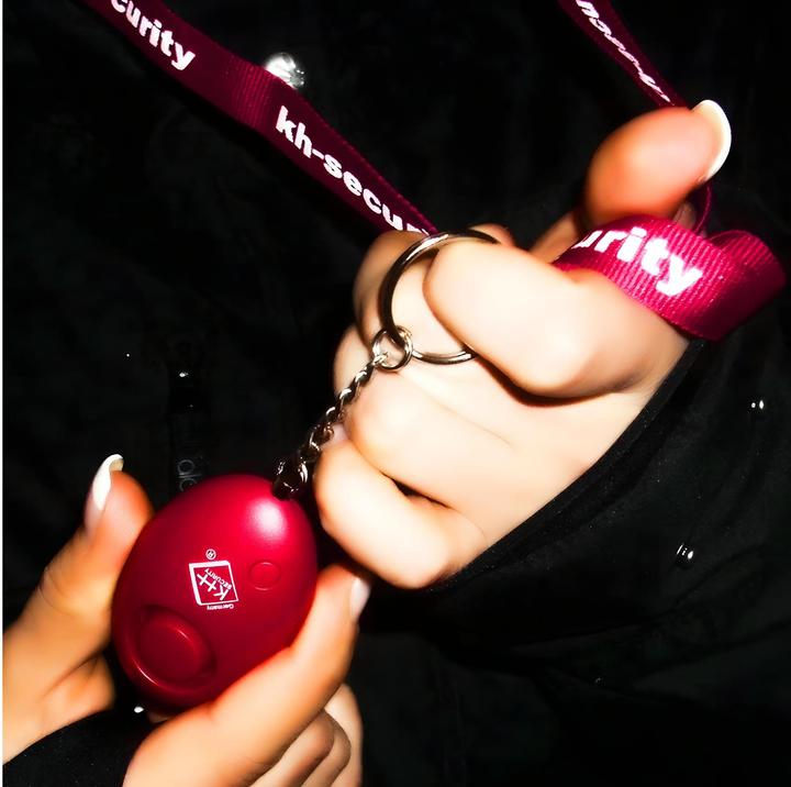 Actual product image KH Security Pocket alarm