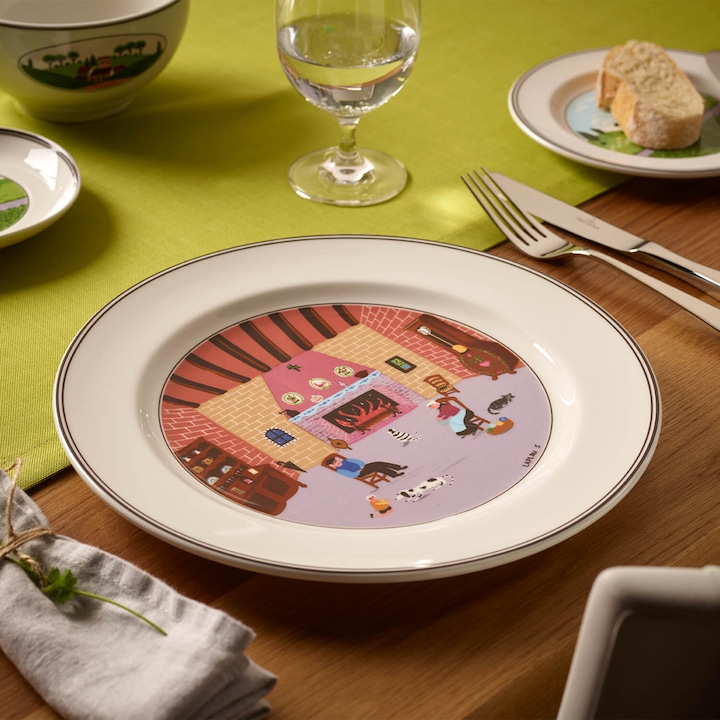 Produktbild Villeroy & Boch Speiseteller Kamin Design Naif (1 x, 27 cm)