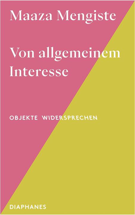 Produktbild Von allgemeinem Interesse (Deutsch, Aziza Kasumov, Maaza Mengiste, 2026)