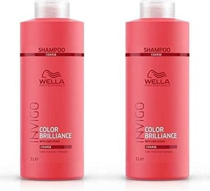 Image du produit Wella INVIGO Color Brilliance Shampooing de protection des couleurs grossières (1000 ml, Shampoing liquide)