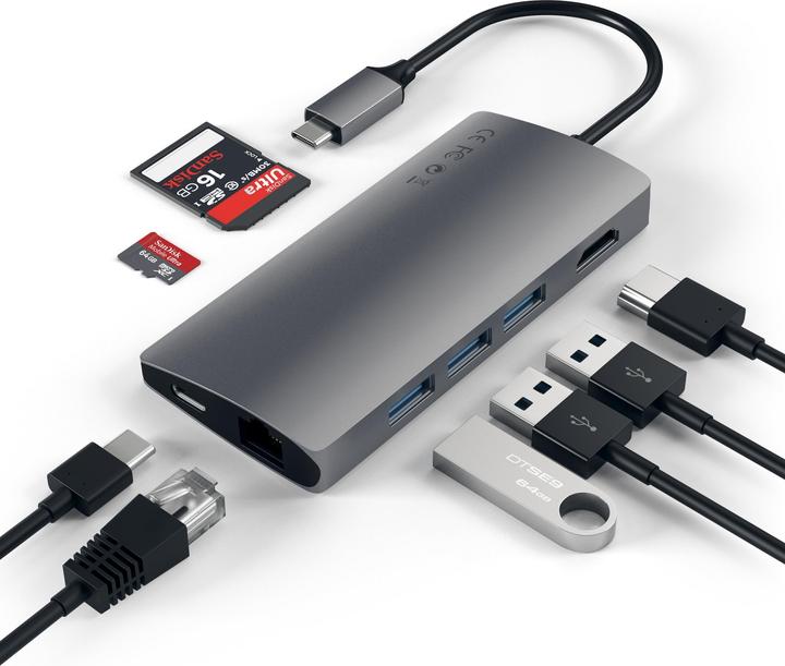 Satechi ST-TCMA2M (USB-C, 6 Ports)