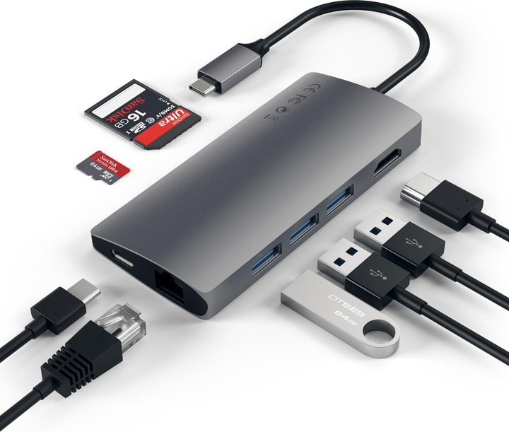 Actual product image Satechi ST-TCMA2M (USB-C, 6 Ports)