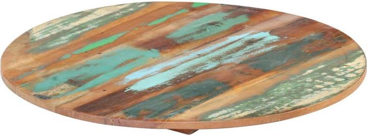 Burnished, painted and varnished