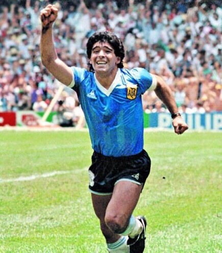 Image du produit Copa Football Maradona Argentine 1986 extérieur hommage maillot (M)