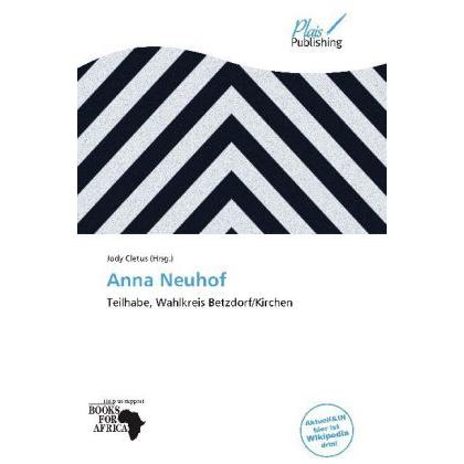 Anna Neuhof, Fachbücher