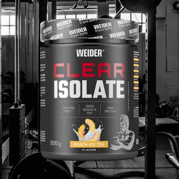 Actual product image Weider Clear Isolate (Peach Iced Tea, 1 x, 500 g)