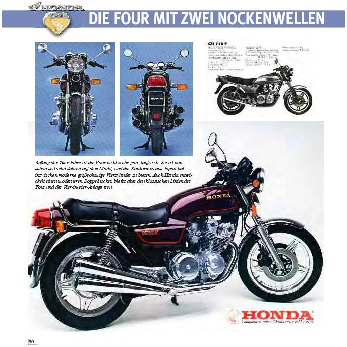 Honda CB 750 Four, Ratgeber von Giorgio Sarti