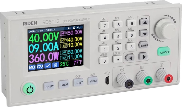 Produktbild RD Tech RD6012-W programmierbares Labornetzteil DC-DC Wandler 60V 12A 720W