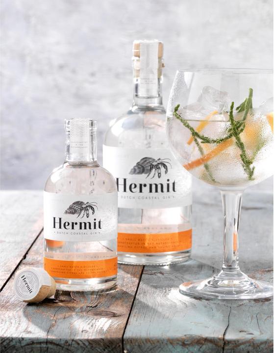 Actual product image Hermit Dutch Coastal Gin 0.5 l (1 x 50 cl)