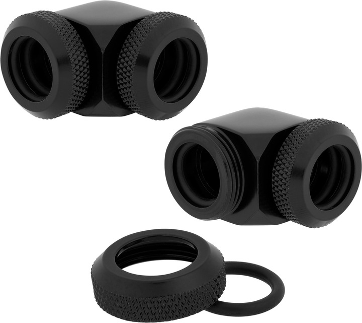 Image du produit Corsair Série Hydro X Adaptation de la ligne dure XF 2-pack