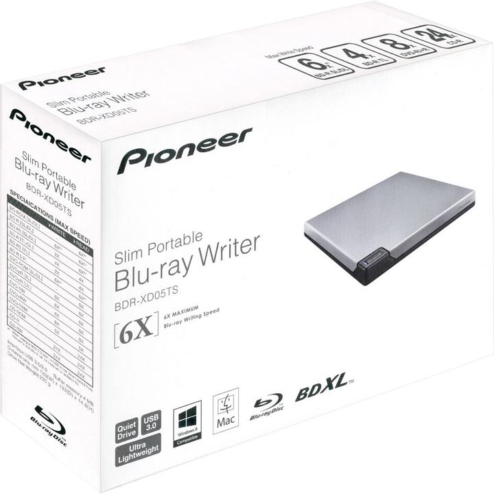 Produktbild Pioneer BDR-XD05TS (Blu-ray Laufwerk)