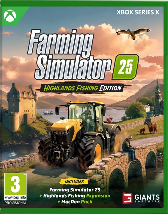 Produktbild Giants Software Farming Simulator 25: Highlands Fishing Edition (Xbox Series X, EN)