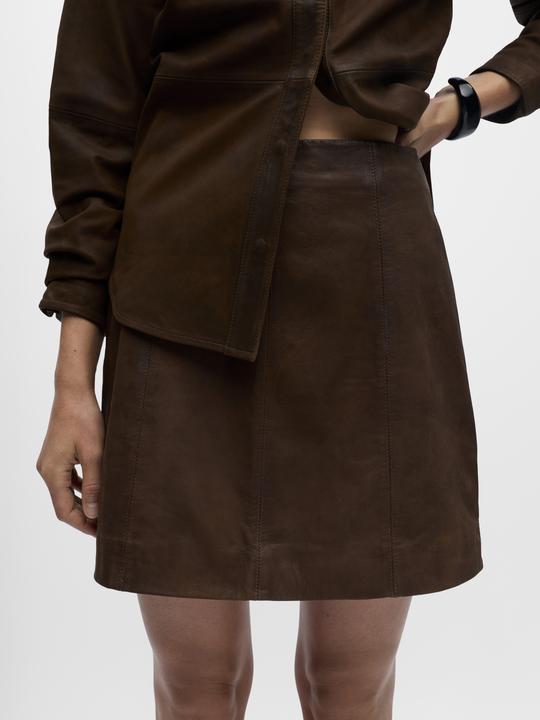 Produktbild Object Wildleder Minirock (38)