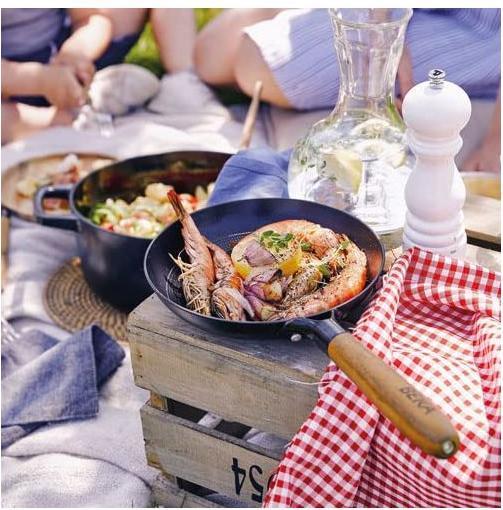 Actual product image Beka BEKA MANDALA Bratpfanne antihaft 20cm (Frying pan, Cast iron, 20 x 7 cm)