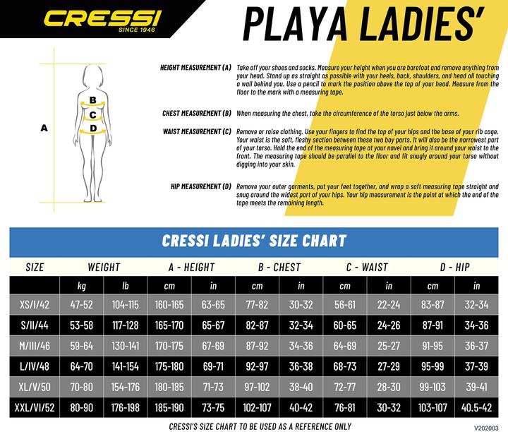 Productafbeelding Cressi Playa (2,5 mm, L)