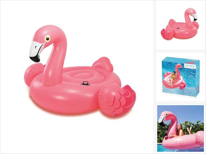 Actual product image Intex Mega Flamingo Island